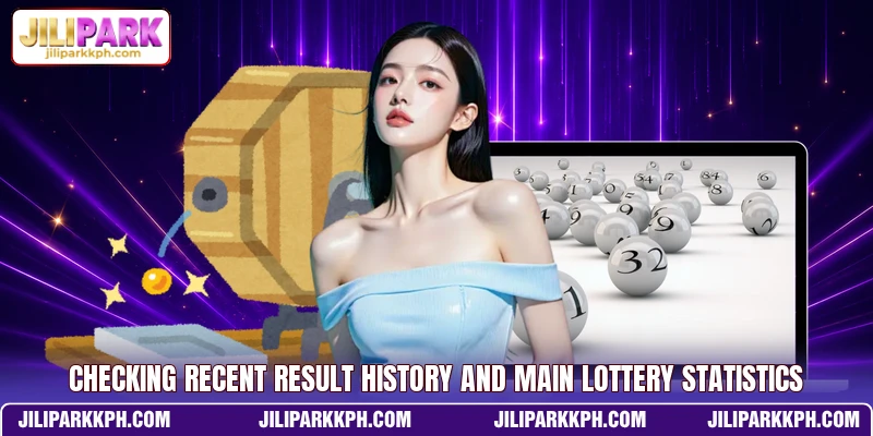 Checking recent result history and main lottery statistics
