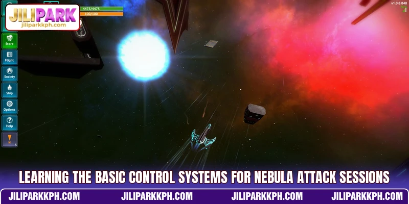 Learning the basic control systems for nebula attack sessions