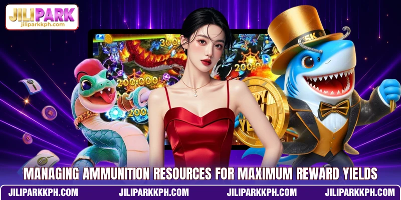 Managing ammunition resources for maximum reward yields