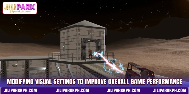 Modifying visual settings to improve overall game performance