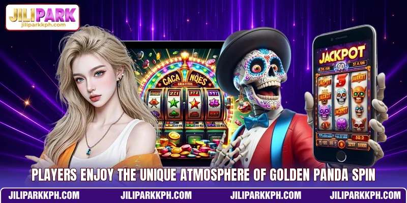 Players enjoy the unique atmosphere of Golden Panda Spin