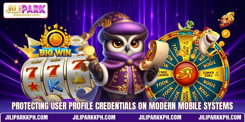 Protecting user profile credentials on modern mobile systems