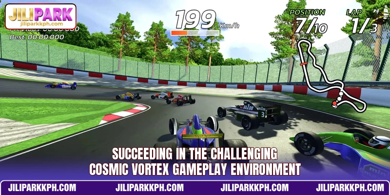 Succeeding in the challenging cosmic vortex gameplay environment