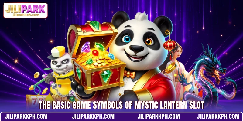 The basic game symbols of mystic lantern slot