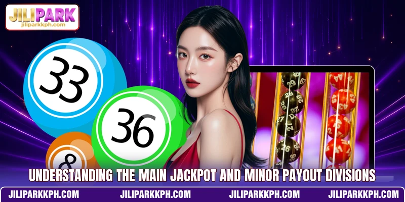 Understanding the main jackpot and minor payout divisions