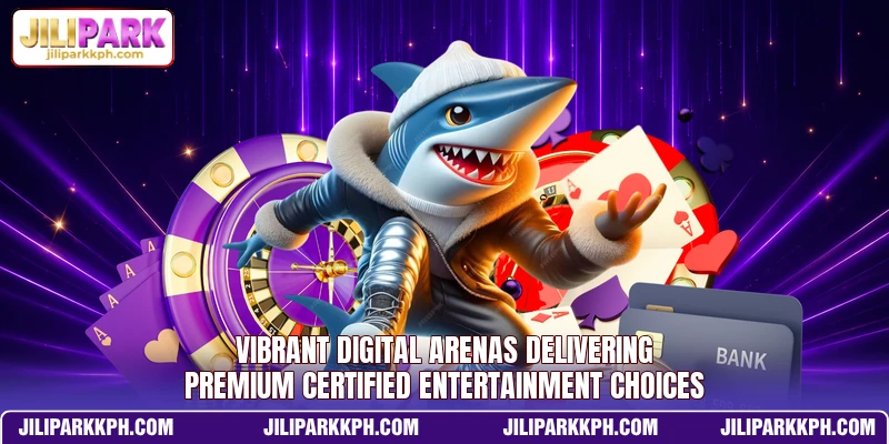 Vibrant digital arenas delivering premium certified entertainment choices